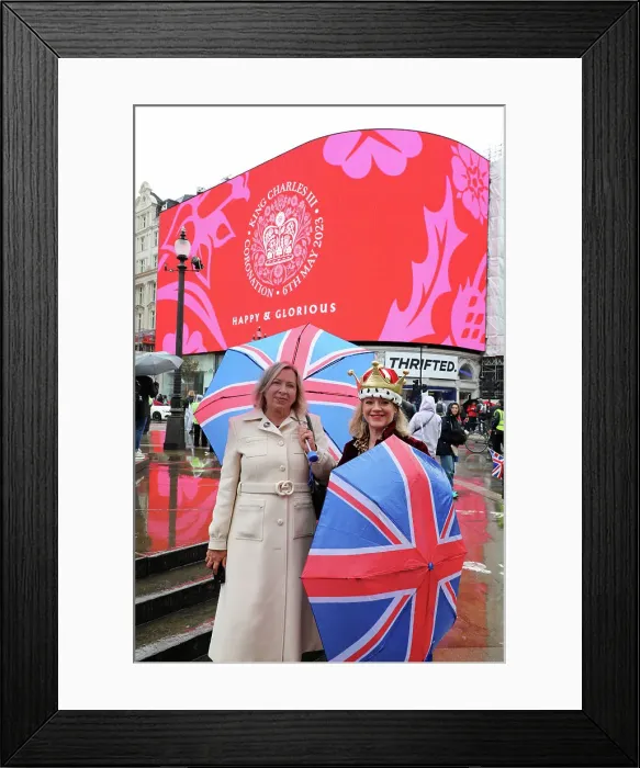 Framed Print : Coronation of King Charles III - May, 2023 Framed Print : Coronation of King Charles III - May, 2023