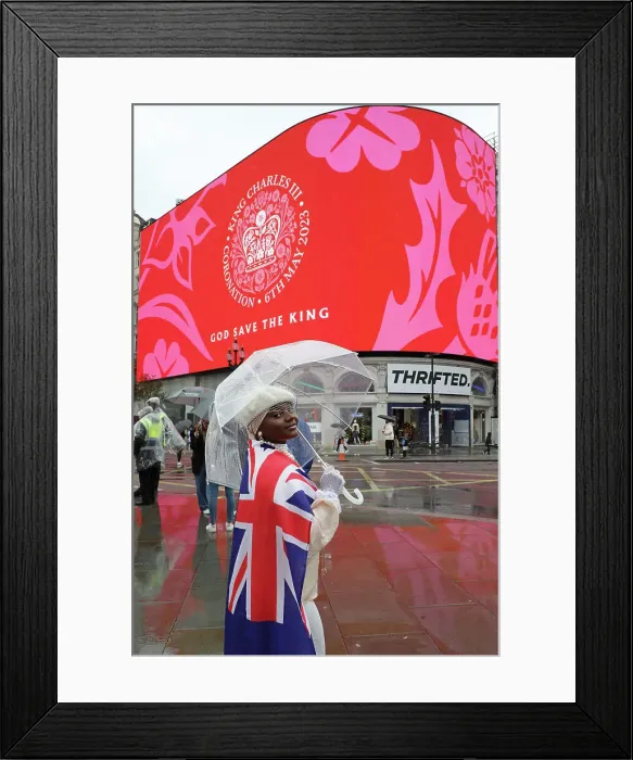 Framed Print : Coronation of King Charles III - May, 2023 Framed Print : Coronation of King Charles III - May, 2023