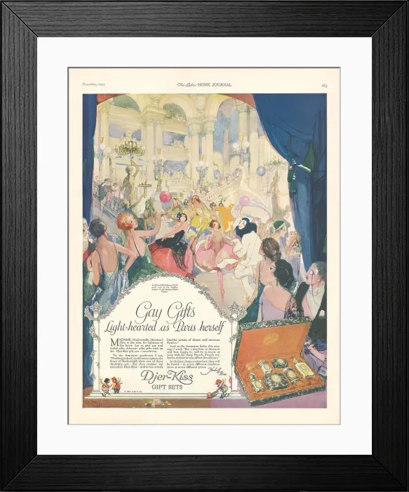 Framed Print : Toiletries Advertisement Framed Print : Toiletries Advertisement