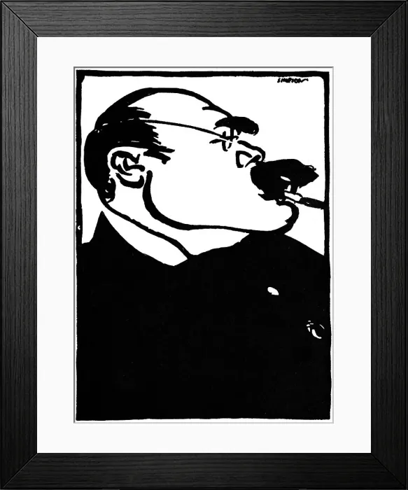 Framed Print : Rudyard Kipling Framed Print : Rudyard Kipling