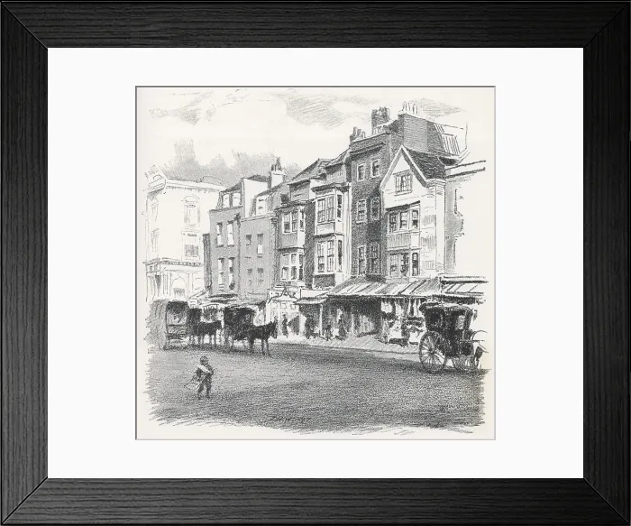 Framed Print : Aldgate High Street Framed Print : Aldgate High Street