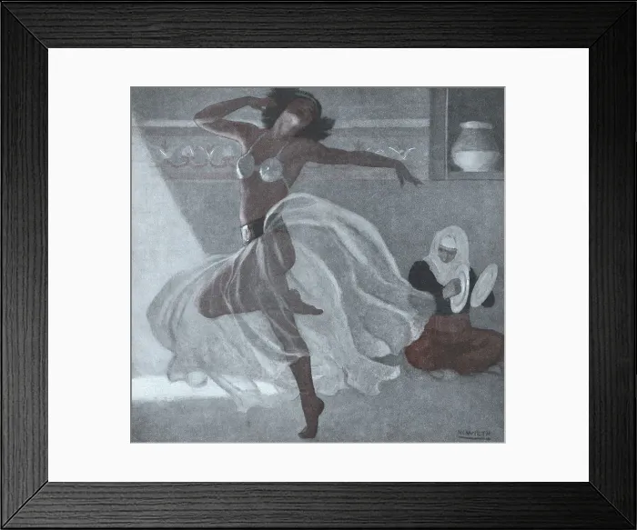 Framed Print : The Exotic Dancer Framed Print : The Exotic Dancer