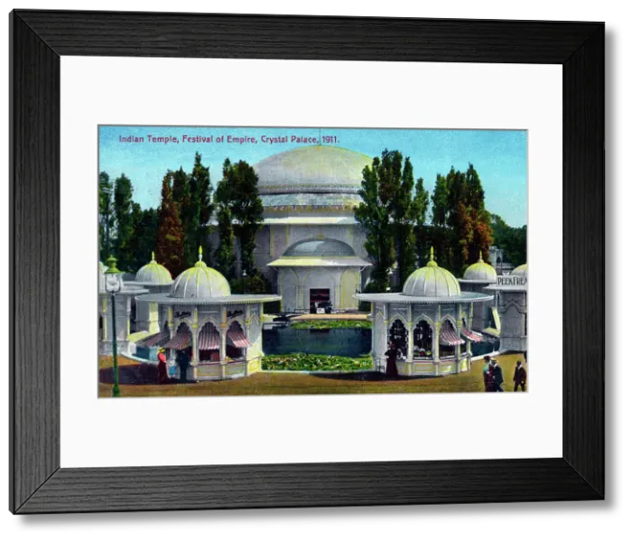 Framed Print : Indian Temple - Festival of Empire, Crystal Palace, London Framed Print : Indian Temple - Festival of Empire, Crystal Palace, London