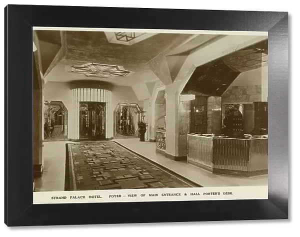 The Strand Palace Hotel, The Strand, London - Art Deco Foyer