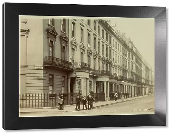 Gloucester Terrace - corner with Lancaster Street, London