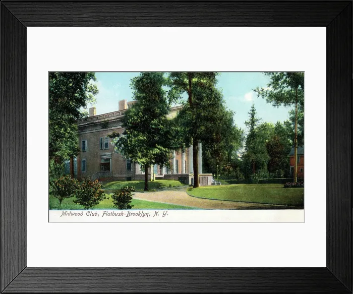 Framed Print : Midwood Club, Flatbush, Brooklyn, New York, USA Framed Print : Midwood Club, Flatbush, Brooklyn, New York, USA