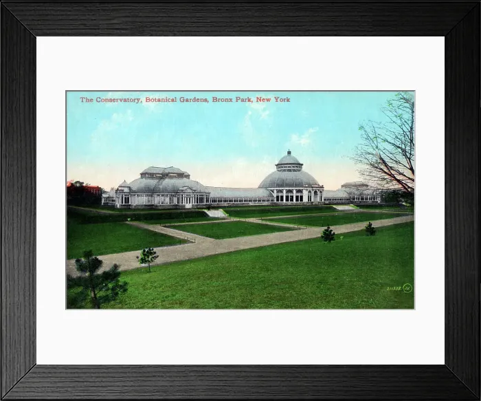 Framed Print : The Conservatory, Botanical Gardens, Bronx Park, New York Framed Print : The Conservatory, Botanical Gardens, Bronx Park, New York