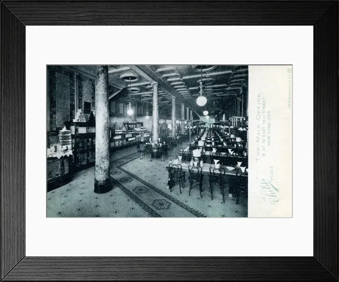 Framed Print : Childs Place Restaurant - 42 East 14th Street, New York City Framed Print : Childs Place Restaurant - 42 East 14th Street, New York City