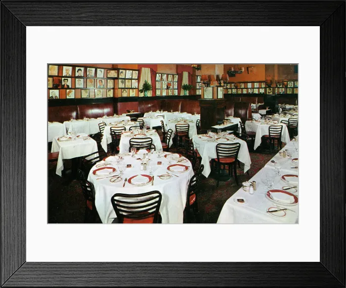 Framed Print : Sardi's Restaurant - 234-36 West 44th Street, New York Framed Print : Sardi's Restaurant - 234-36 West 44th Street, New York