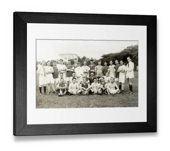 Framed Print : Football Match at Porto Novo, Dahomey (Benin) Framed Print : Football Match at Porto Novo, Dahomey (Benin)