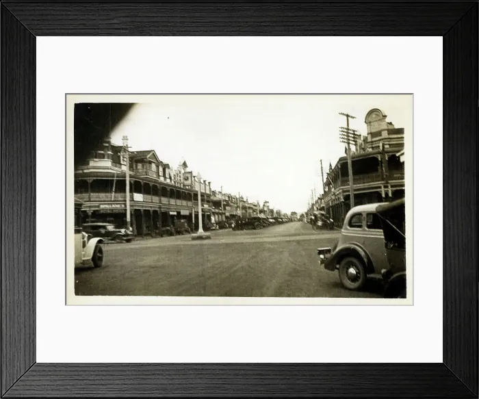 Framed Print : Molesworth Street - Lismore, New South Wales, Australia Framed Print : Molesworth Street - Lismore, New South Wales, Australia