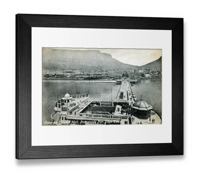 Framed Print : Open-air Concert Hall - Promenade Pier, Cape Town Framed Print : Open-air Concert Hall - Promenade Pier, Cape Town