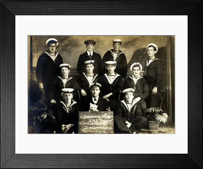 Framed Print : The Starboard Watch - HMS Pincher - WW1 Framed Print : The Starboard Watch - HMS Pincher - WW1
