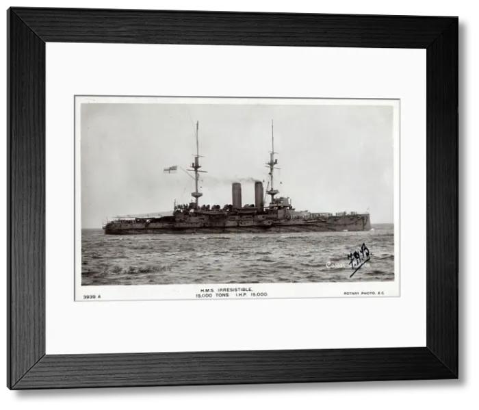 Framed Print : HMS Irresistable Framed Print : HMS Irresistable