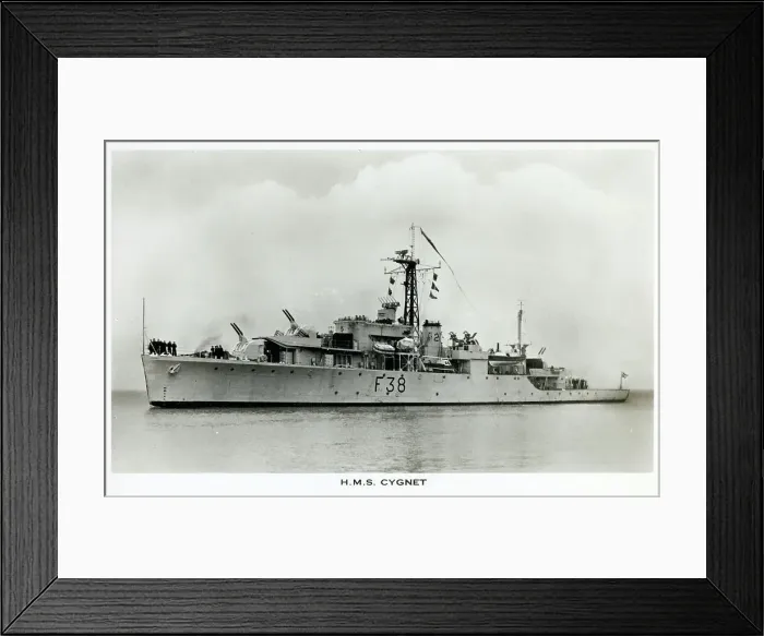 Framed Print : H. M. S. Cygnet - modified Black Swan-class sloop Framed Print : H. M. S. Cygnet - modified Black Swan-class sloop