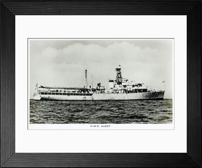 Framed Print : H. M. S. Alert - Despatch Vessel Framed Print : H. M. S. Alert - Despatch Vessel