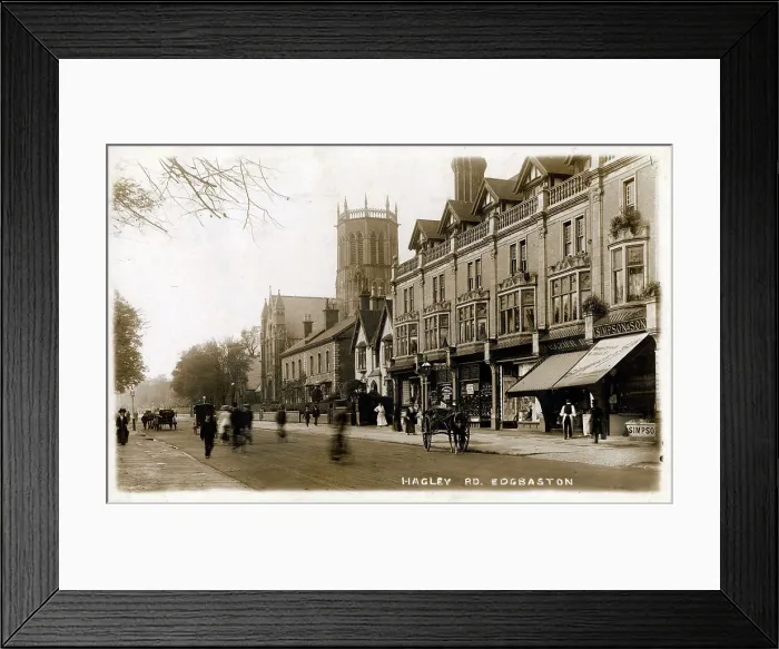 Framed Print : Hagley Road, Edgbaston, Birmingham Framed Print : Hagley Road, Edgbaston, Birmingham