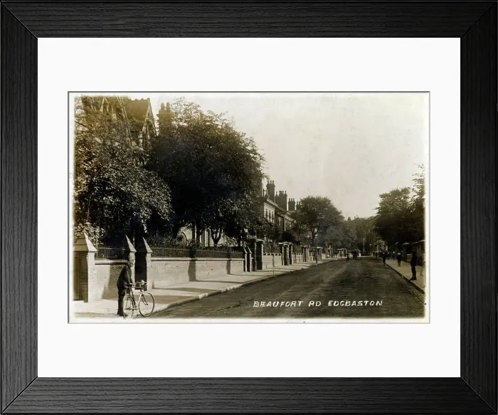 Framed Print : Beaufort Road, Edgbaston, Birmingham Framed Print : Beaufort Road, Edgbaston, Birmingham