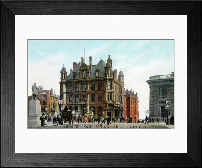 Framed Print : General Post Office, Birmingham Framed Print : General Post Office, Birmingham