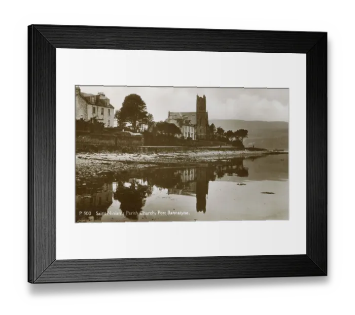 Framed Print : Saint Ninian's Parish Church Port Bannatyne Isle Framed Print : Saint Ninian's Parish Church Port Bannatyne Isle