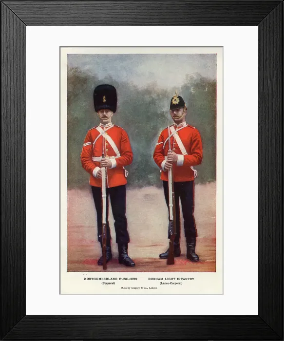 Framed Print : Corporal Northumberland Fusiliers Lance-Corporal Framed Print : Corporal Northumberland Fusiliers Lance-Corporal