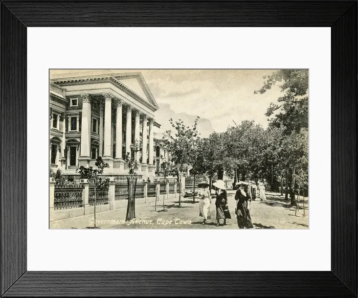 Framed Print : Government Avenue, Cape Town, South Africa Framed Print : Government Avenue, Cape Town, South Africa