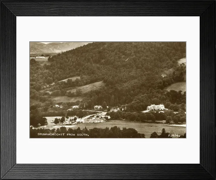 Framed Print : Drumnadrochit, Scotland, from the South Framed Print : Drumnadrochit, Scotland, from the South
