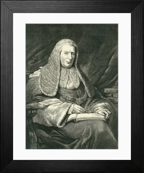Framed Print : Lord Chief Justice Lefroy Framed Print : Lord Chief Justice Lefroy
