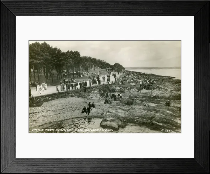 Framed Print : Pickie from Swimming Pool, Bangor, Co. Down Framed Print : Pickie from Swimming Pool, Bangor, Co. Down