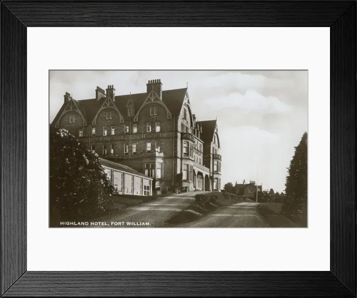 Framed Print : Highland Hotel, Fort William, Scotland Framed Print : Highland Hotel, Fort William, Scotland
