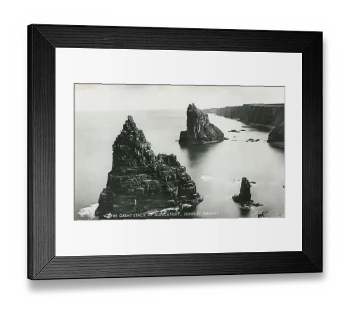 Framed Print : The Great Stack Of Duncansby John O Groats Scotland Framed Print : The Great Stack Of Duncansby John O Groats Scotland
