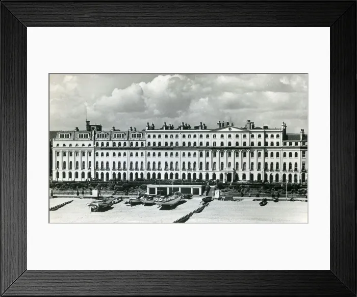 Framed Print : Burlington Hotel, Eastbourne, Sussex Framed Print : Burlington Hotel, Eastbourne, Sussex