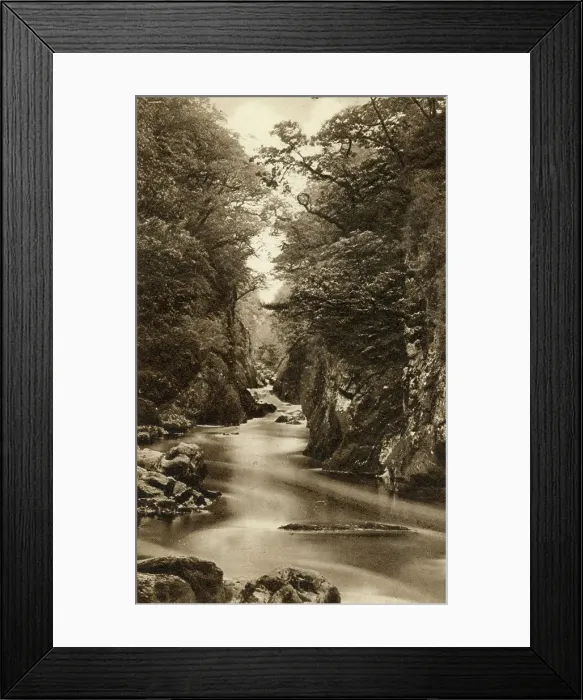 Framed Print : Bettws-y-Coed Fairy Glen Framed Print : Bettws-y-Coed Fairy Glen