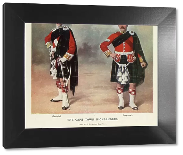 Captain and Sergeant of the Cape Town Highlanders