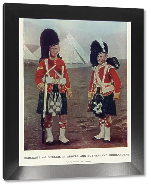 Sergeant and Bugler, 1st Argyll and Sutherland Highlanders
