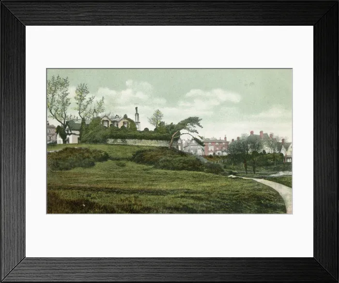 Framed Print : A corner of the Common, Tunbridge Wells, Kent Framed Print : A corner of the Common, Tunbridge Wells, Kent