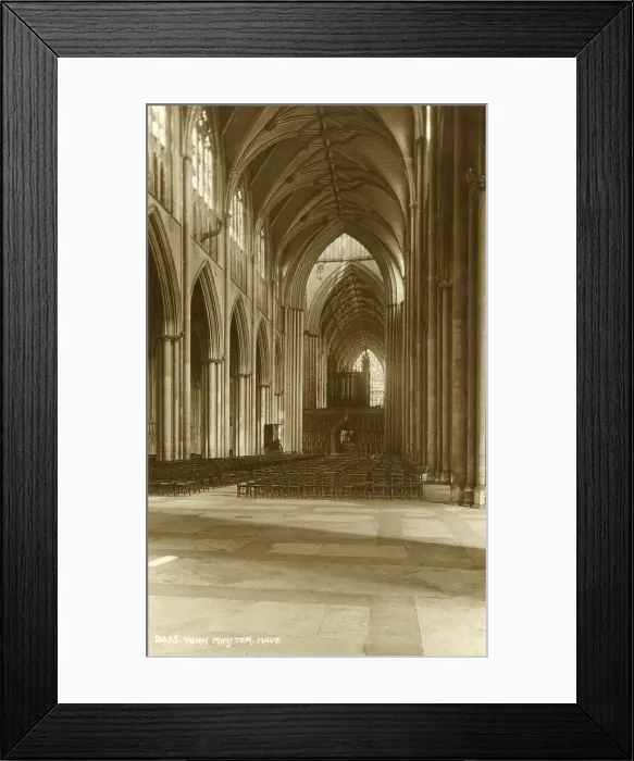 Framed Print : The Nave, York Minster Cathedral Framed Print : The Nave, York Minster Cathedral