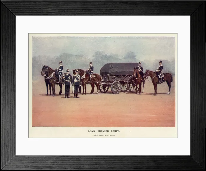 Framed Print : Army Service Corps Framed Print : Army Service Corps