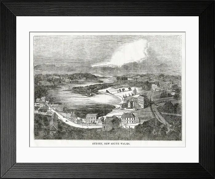 Framed Print : Sydney, New South Wales, Australia Framed Print : Sydney, New South Wales, Australia