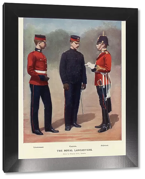 Lieutenant, Captain and Adjutant, the Royal Lancasters