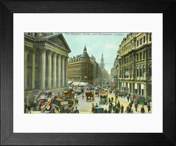 Framed Print : Avenue Road, Leamington, Warwickshire Framed Print : Avenue Road, Leamington, Warwickshire