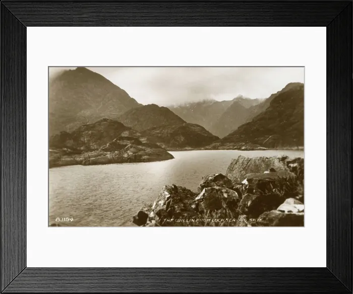 Framed Print : The Cuillin from Loch Scavaig, Isle of Skye, Scotland Framed Print : The Cuillin from Loch Scavaig, Isle of Skye, Scotland