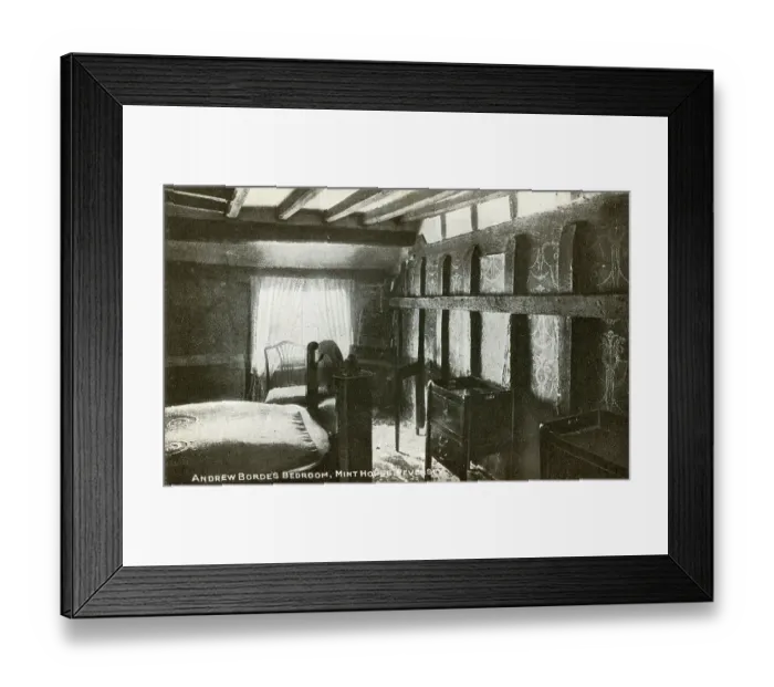 Framed Print : Andrew Borde's Bedroom Mint House Pevensey Sussex Framed Print : Andrew Borde's Bedroom Mint House Pevensey Sussex