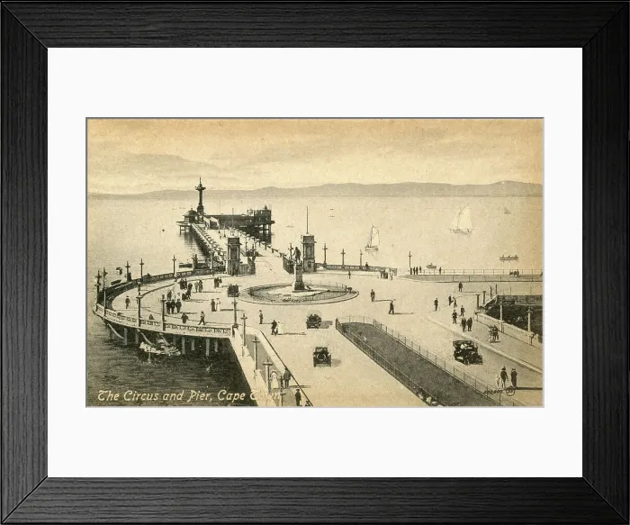 Framed Print : The Circus and Pier, Cape Town, South Africa Framed Print : The Circus and Pier, Cape Town, South Africa