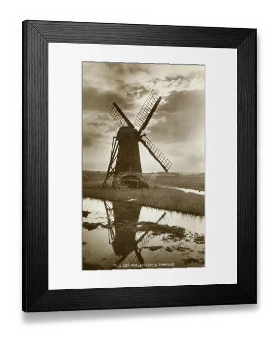 Framed Print : Windmill on Walberswick Marshes Framed Print : Windmill on Walberswick Marshes