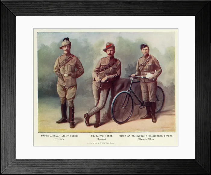 Framed Print : South African Light Horse Trooper Brabant's Framed Print : South African Light Horse Trooper Brabant's