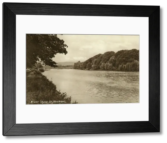 Framed Print : River Tyne at Hexham, Northumberland Framed Print : River Tyne at Hexham, Northumberland
