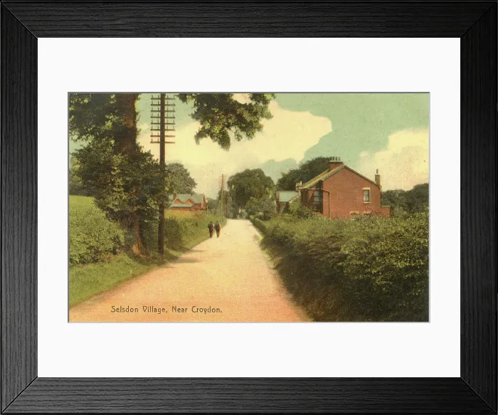 Framed Print : Selsdon Village near Croydon, Surrey Framed Print : Selsdon Village near Croydon, Surrey