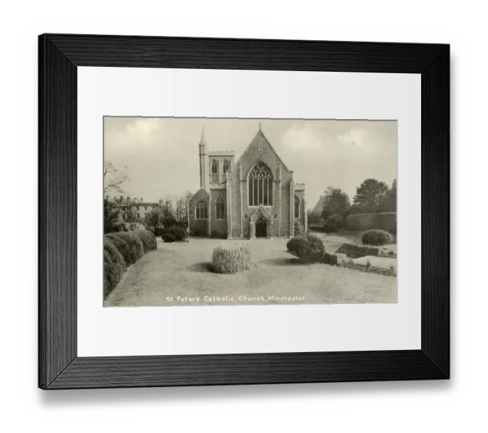 Framed Print : St Peter's Roman Catholic Church, Winchester, Hampshire Framed Print : St Peter's Roman Catholic Church, Winchester, Hampshire