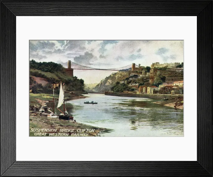 Framed Print : Clifton Suspension Brisge Framed Print : Clifton Suspension Brisge